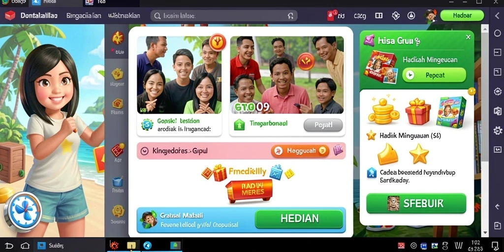 vt38 - Karakter-karakter unik yang bisa dipilih.
